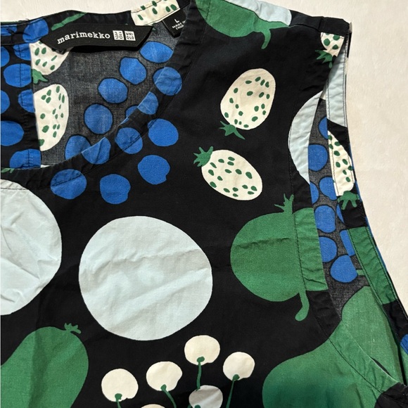 Marimekko by UNIQLO Cotton A-Line Sleeveless Dress - Picture 4 of 10